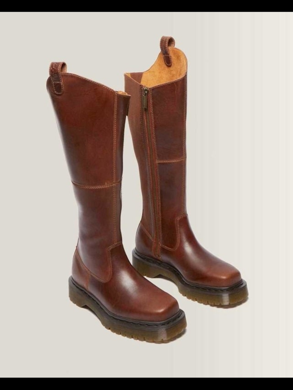 Amaayah Knee High Leather Boots